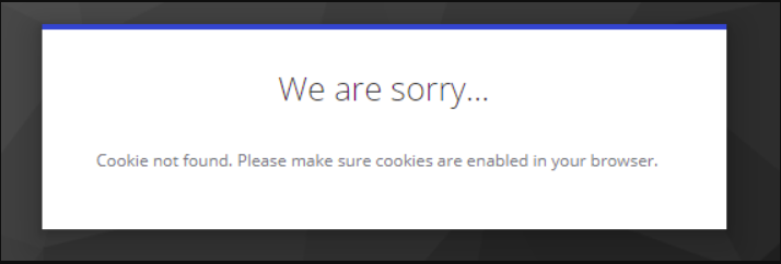 Cookie Not Found Keycloak