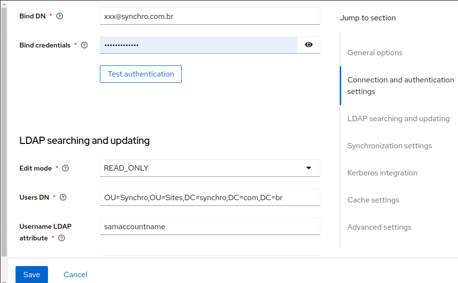 Keycloak ldap standard fields 3